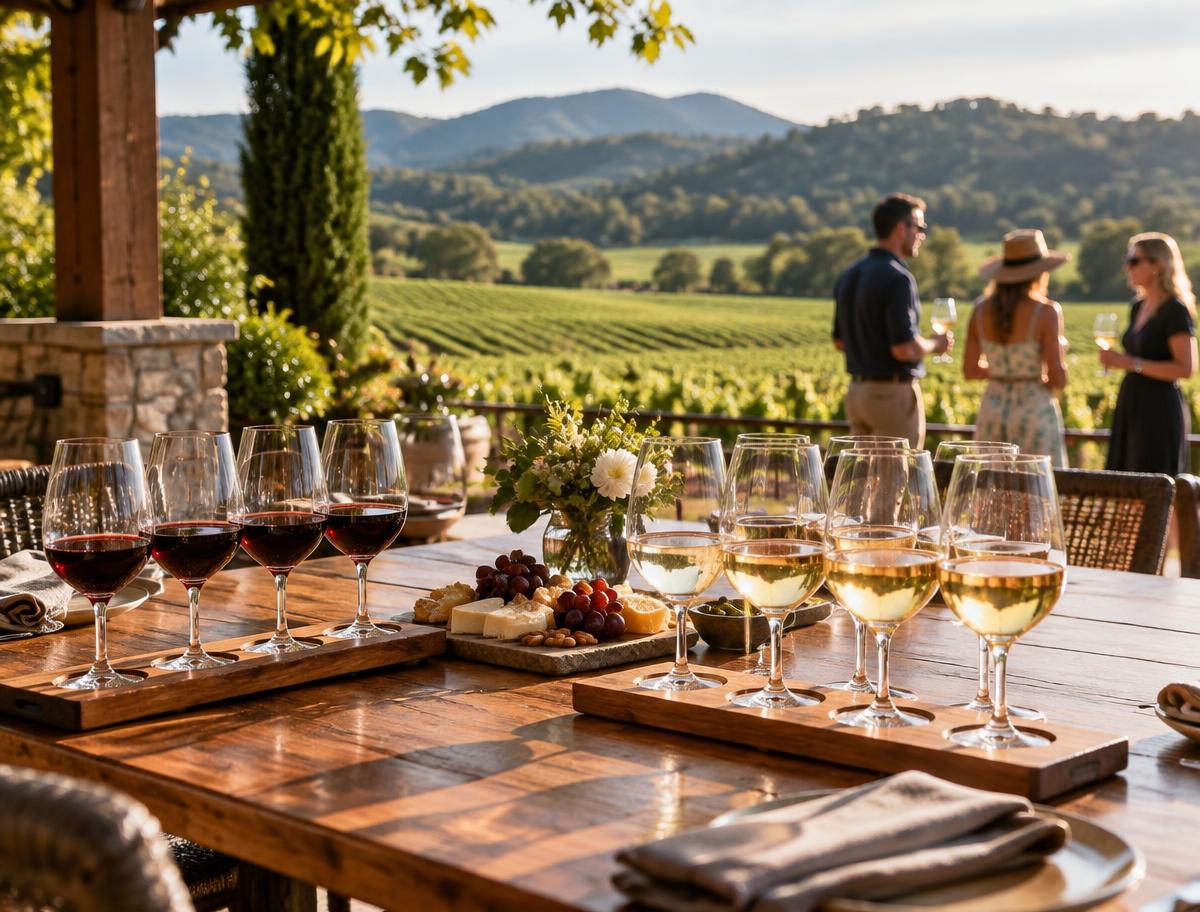 Two Wine Tastings Included in Every Tour