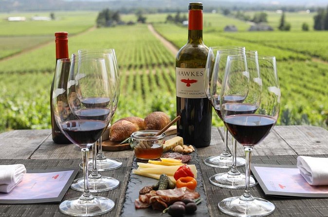 Host welcoming guests at a North Georgia tasting room